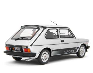 Fiat 127 Sport 70 HP - 1981 Grigio metallizzato Laudoracing 1:18 Resinemodell (Türen, Motorhaube... nicht zu öffnen!)